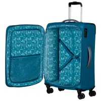 Valiză American Tourister Pulsonic Spinner Expandable 64l/ Yellow Blue photo 4