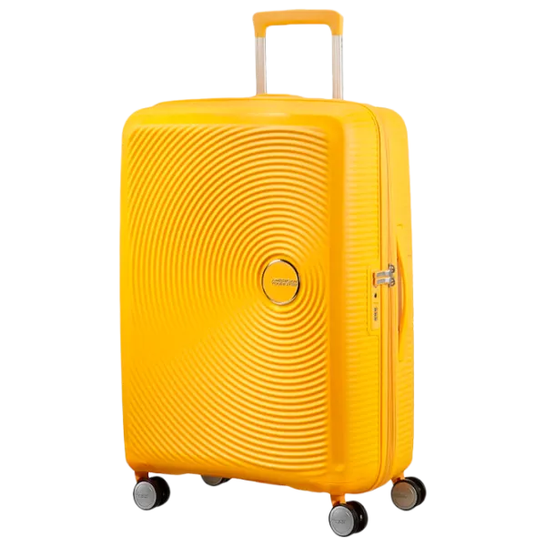 Valiză American Tourister Soundbox Spinner Expandable 71.5l/ Bass Yellow photo 1 Valiză American Tourister Soundbox Spinner Expandable 71.5l/ Bass Yellow photo 1