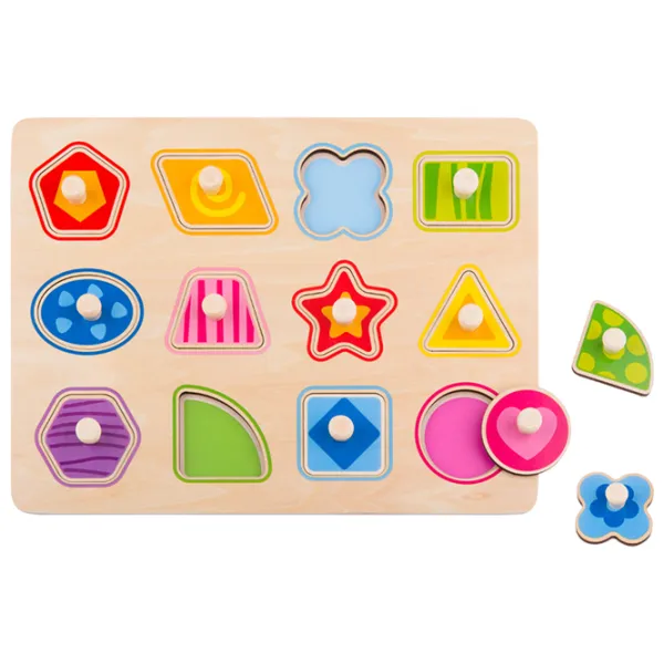 Пазл 3D Tooky Toy Формы 1.5+/ Количество деталей: 16 photo 1