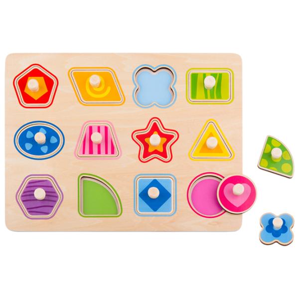 Пазл 3D Tooky Toy Формы 1.5+/ Количество деталей: 16 photo 1