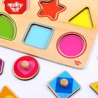 Puzzle 3D Tooky Toy Forme 1.5+/ Numărul de piese: 16 photo 4