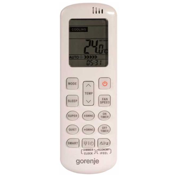 Aparat de aer condiționat Gorenje Pandora TG35VE00G 12000 BTU/ 35 m²/ White photo 5