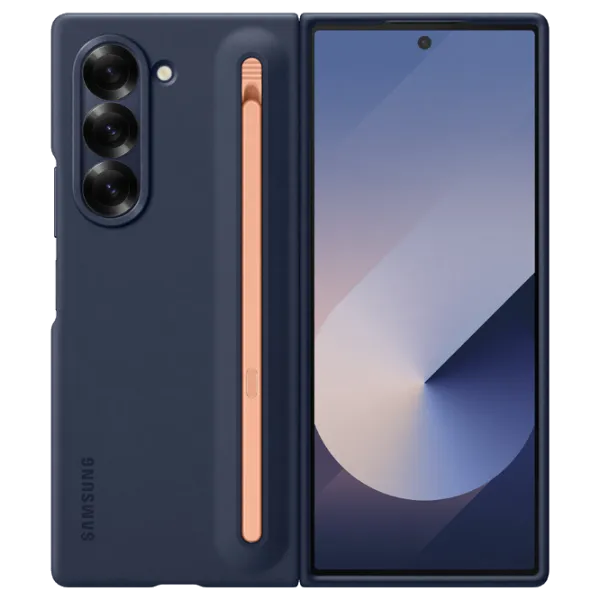 Husă pentru smartphone Samsung Galaxy Z Fold 6  Samsung / Book Cover / TPU / Navy Blue photo 1