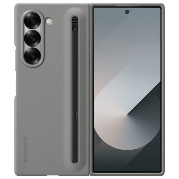 Чехол для смартфона Samsung Galaxy Z Fold 6 Samsung/ Чехол книжка/ ТПУ/ Графитовый photo 1