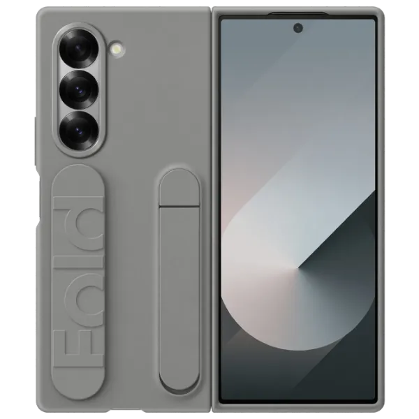 Чехол для смартфона Samsung Galaxy Z Fold 6  Samsung / Standing Cover / ТПУ / Графит photo 1