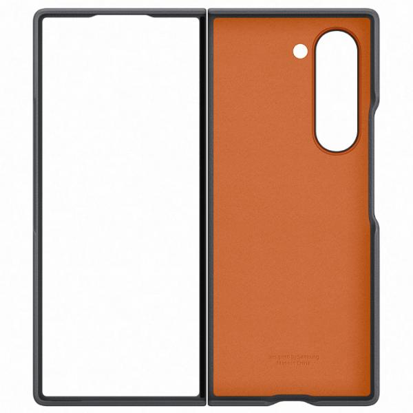 Чехол для смартфона Samsung Galaxy Z Fold 6 Samsung / Flip Cover / Экокожа / Графит photo 2