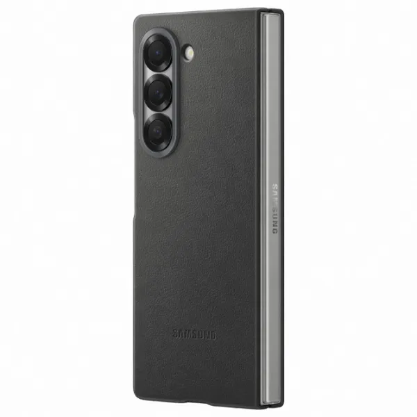 Чехол для смартфона Samsung Galaxy Z Fold 6 Samsung / Flip Cover / Экокожа / Графит photo 3