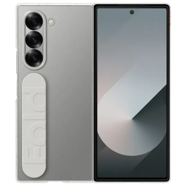 Husă pentru smartphone Samsung Galaxy Z Fold 6 Samsung/ Book Cover/ Silicon/ Transparent photo 1