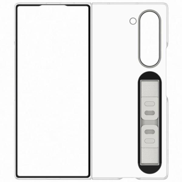 Husă pentru smartphone Samsung Galaxy Z Fold 6 Samsung/ Book Cover/ Silicon/ Transparent photo 2