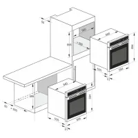 Cuptor cu gaz încorporabil Kaiser EG 6372 Inox photo 8