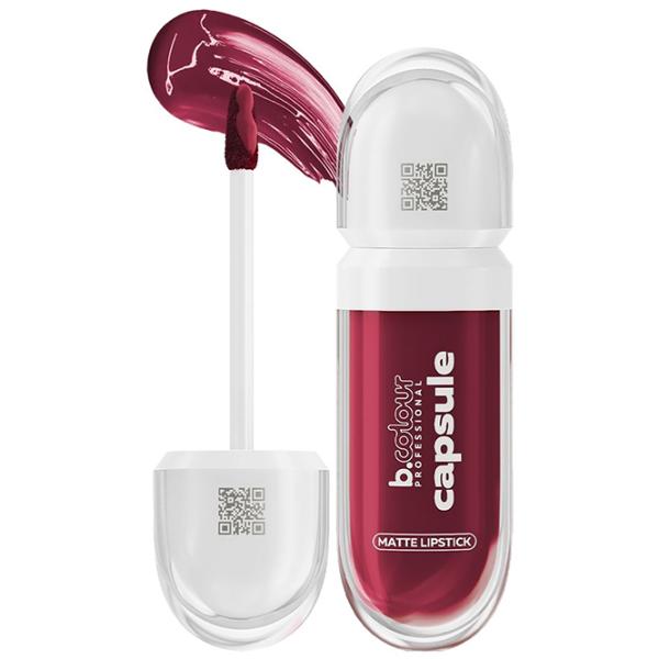 Губная помада 7DAYS B.COLOUR PRO CAPSULE Стик с апликатором/ Cherry photo 1
