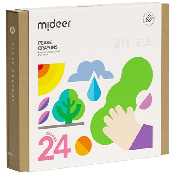 Creioane Mideer MD4067 Colorate/ 24 photo 1