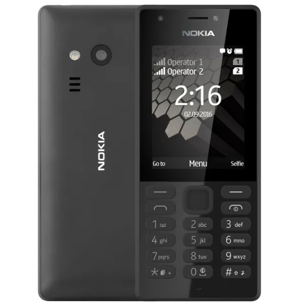 Nokia 216 Black Black / Dual SIM photo 1