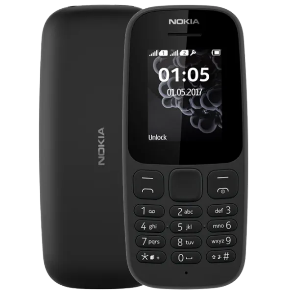 Nokia 105 (2017) Black / Dual SIM photo 1