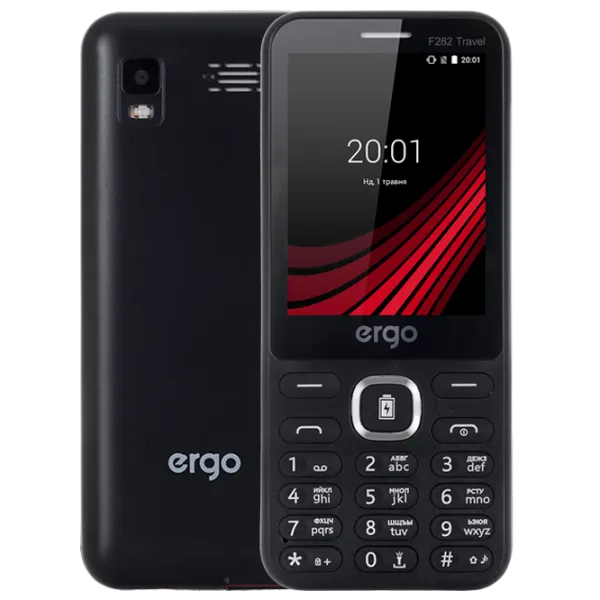 Ergo F282 Travel Black / Dual SIM photo 1