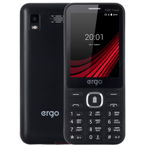 Ergo F282 Travel Black / Dual SIM photo 1