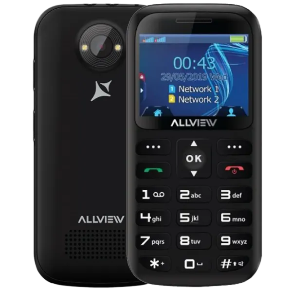 Allview D2 Senior Black Black / Dual SIM photo 1