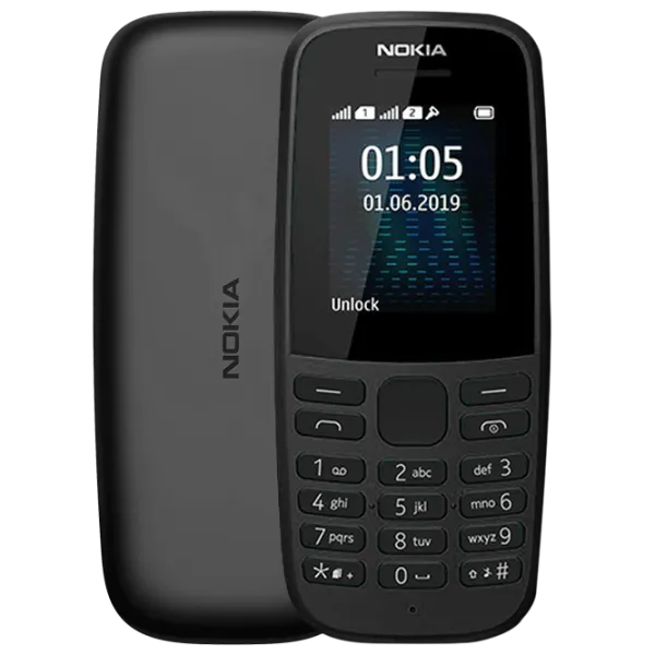 Nokia 105 (2019) Black / Dual SIM photo 1