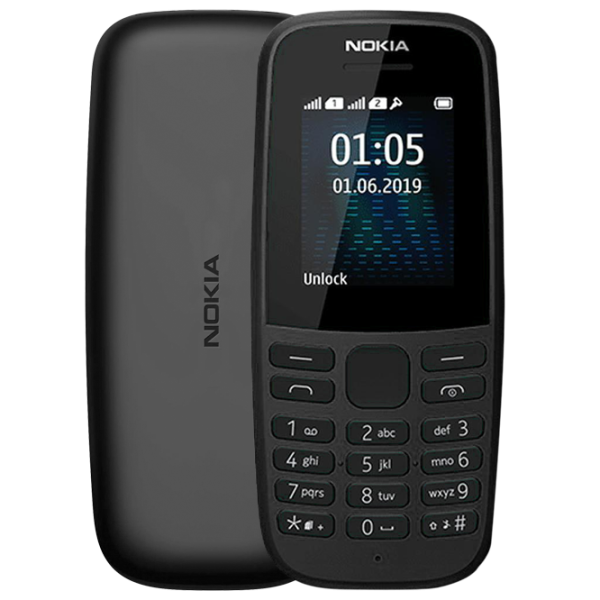 Nokia 105 (2019) Black / Dual SIM photo 1