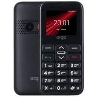 Ergo F186 Solace Черный / Dual SIM