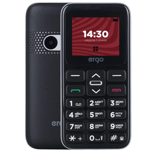 Ergo F186 Solace Silver / Dual SIM photo 1