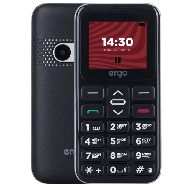 Ergo F186 Solace Silver / Dual SIM photo 1