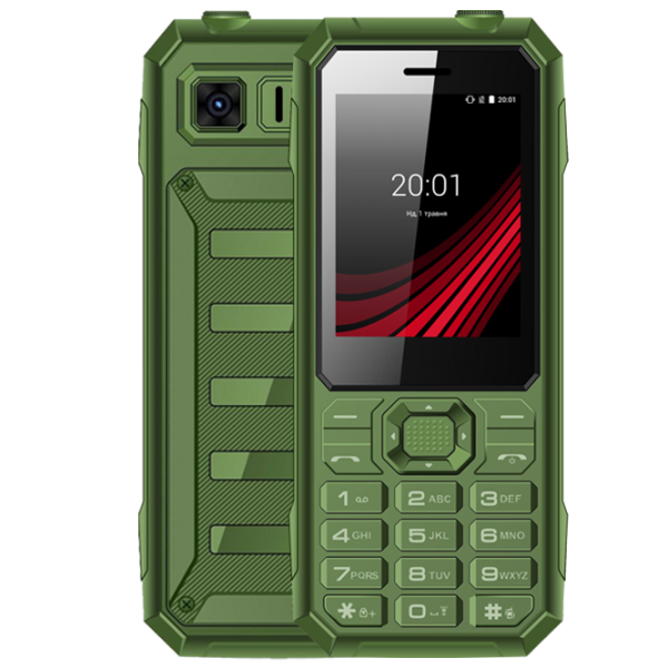 Ergo F248 Defender Green / Dual SIM photo 1