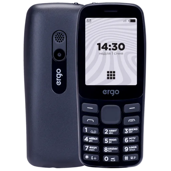 Ergo B241 Black Black / Dual SIM photo 1