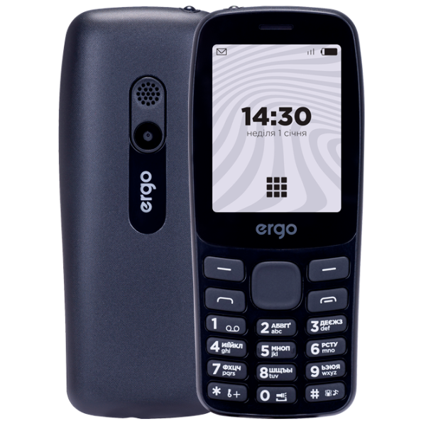 Ergo B241 Black Black / Dual SIM photo 1