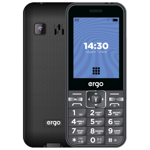 Ergo E281 Черный Черный / Dual SIM photo 1