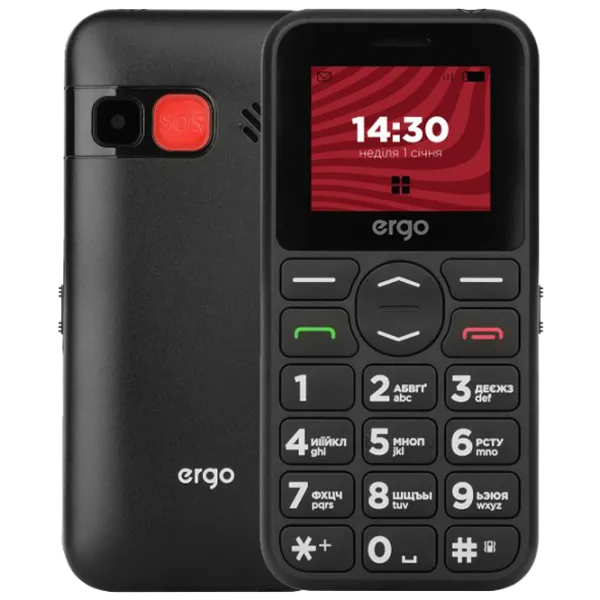 Ergo R181 Черный Черный / Dual SIM photo 1