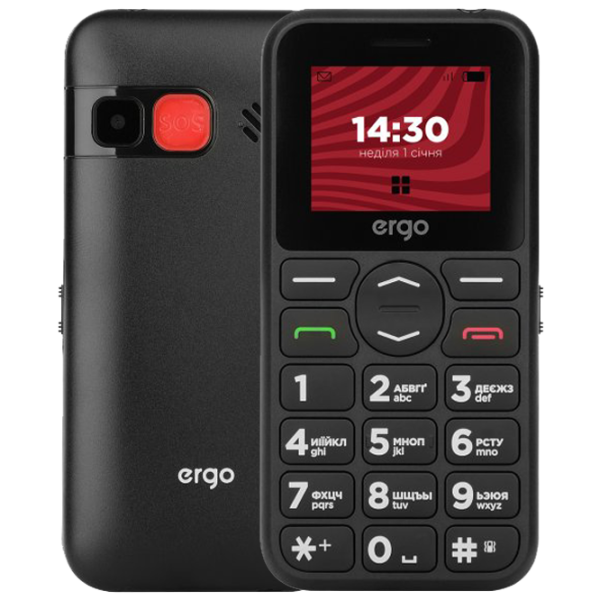 Ergo R181 Черный Черный / Dual SIM photo 1
