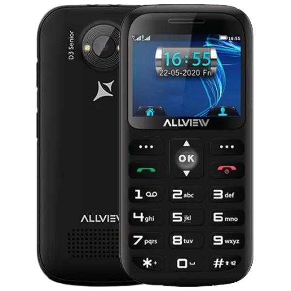Allview D3 Senior Black Black / Dual SIM photo 1