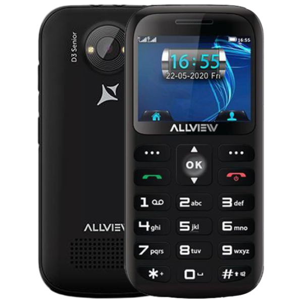 Allview D3 Senior Black Black / Dual SIM photo 1