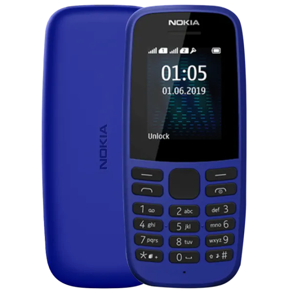 Nokia 105 ds (2019) Blue / Dual SIM photo 1