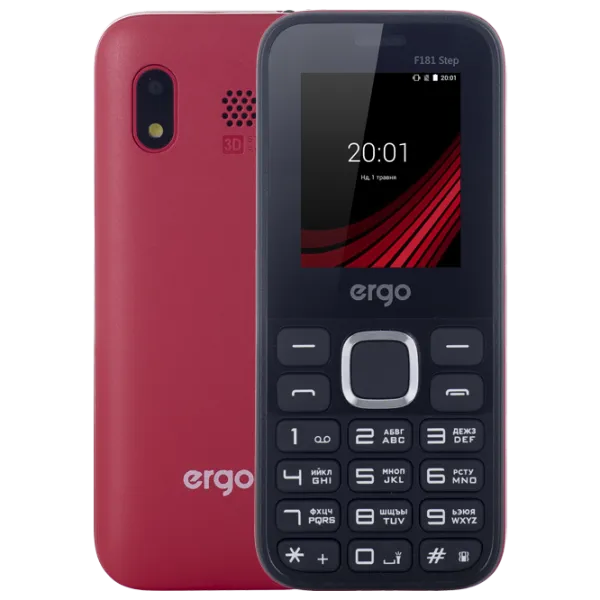 Ergo F181 Step Red / Dual SIM photo 1