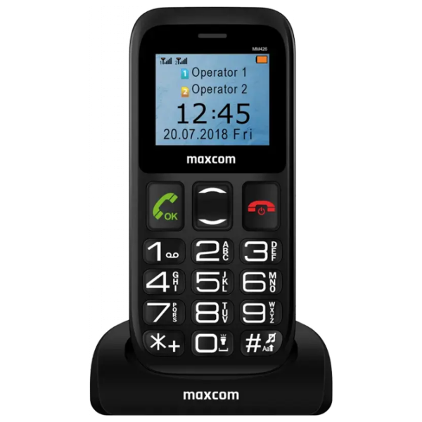 Maxcom MM426  Черный / Dual SIM photo 1