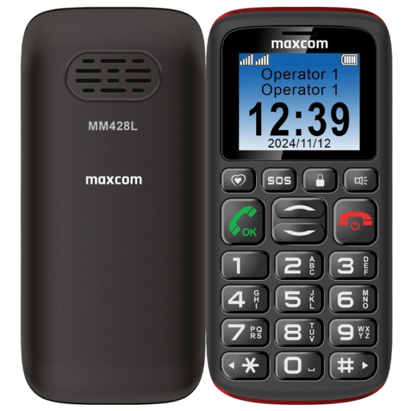 Maxcom Comfort MM428L Черный / Dual SIM photo 1