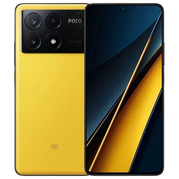 Poco X6 Pro 12 GB/ 512 GB/ Dual SIM/ Yellow  photo 1 Poco X6 Pro 12 GB/ 512 GB/ Dual SIM/ Yellow  photo 1