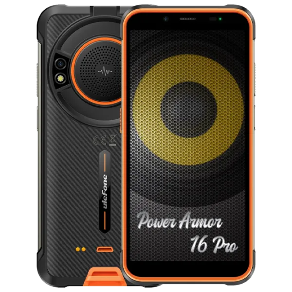 Ulefone Power Armor 16 Pro 4 GB/ 64 GB/ Dual SIM/ Black Orange photo 2