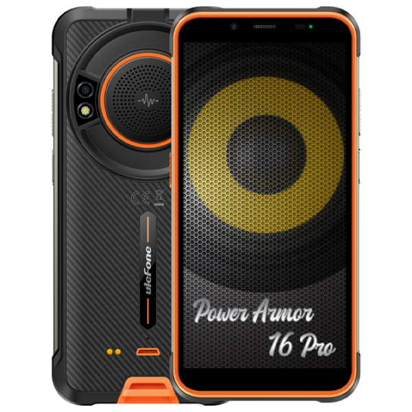 Ulefone Power Armor 16 Pro 4 GB/ 64 GB/ Dual SIM/ Black Orange photo 2