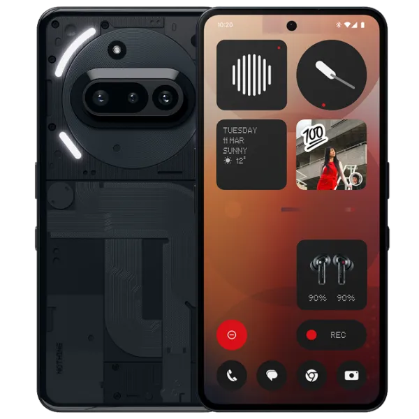 Nothing Phone (3a) 12 GB/ 256 GB/ Dual SIM/ Black  photo 1 Nothing Phone (3a) 12 GB/ 256 GB/ Dual SIM/ Black  photo 1