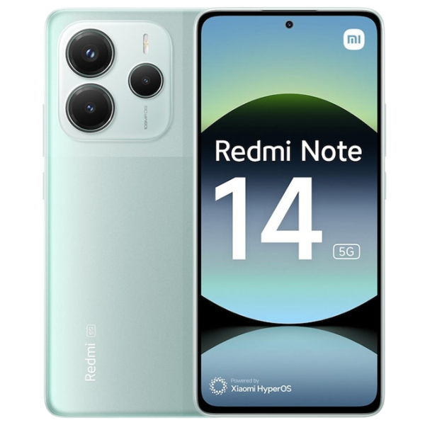 Xiaomi Redmi Note 14 5G 6 ГБ/ 128 ГБ/ Dual SIM/ Зеленый Коралловый photo 3
