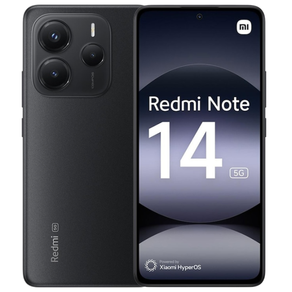 Xiaomi Redmi Note 14 5G 6 ГБ/ 128 ГБ/ Dual SIM/ Черный Midnight photo 1