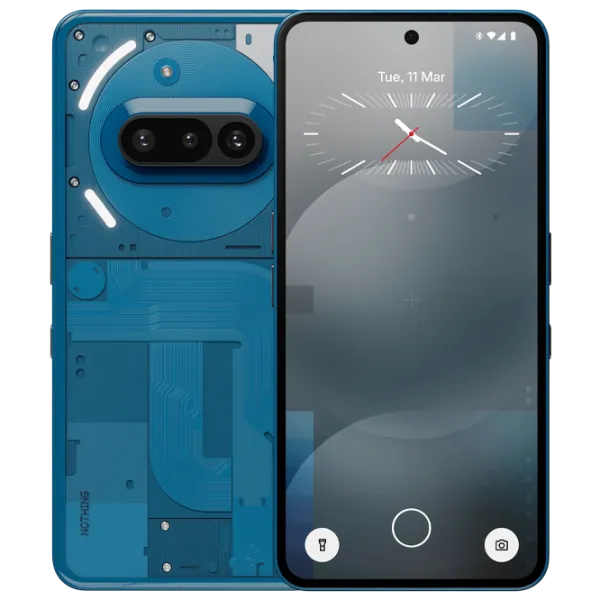 Nothing Phone (3a) 12 GB/ 256 GB/ Dual SIM/ Blue  photo 1