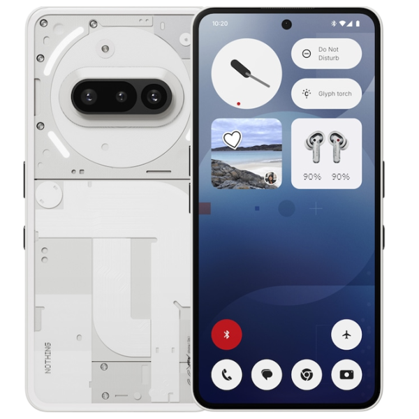 Nothing Phone (3a) 12 GB/ 256 GB/ Dual SIM/ White  photo 1 Nothing Phone (3a) 12 GB/ 256 GB/ Dual SIM/ White  photo 1