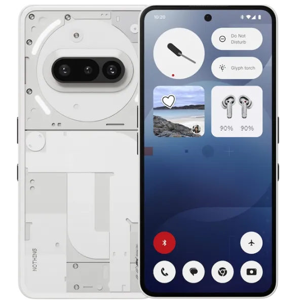 Nothing Phone (3a) 12 GB/ 256 GB/ Dual SIM/ White  photo 2 Nothing Phone (3a) 12 GB/ 256 GB/ Dual SIM/ White  photo 2