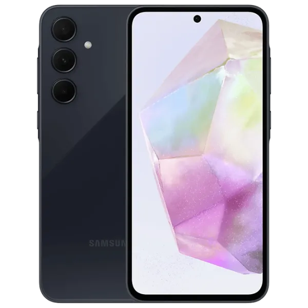 Смартфон Samsung Galaxy A35 8 ГБ/ 128 ГБ/ Dual SIM/ Тёмно-синий Потрясающий photo 1