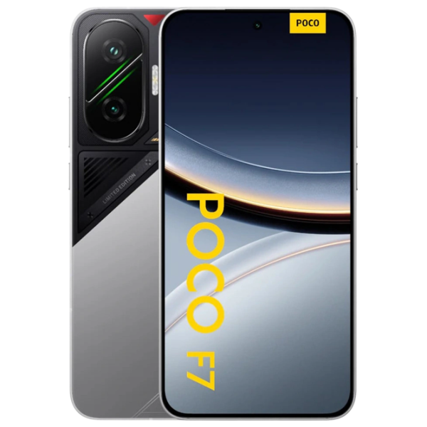 Poco F7 12 ГБ/ 512 ГБ/ Dual SIM/ Серебряный Черный photo 1