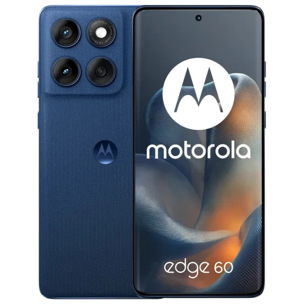 Motorola Edge 60 12 ГБ/ 256 ГБ/ Dual SIM/ Синий Гибралтарское море photo 1